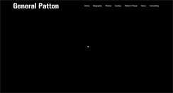 Desktop Screenshot of generalpatton.com