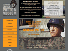 Tablet Screenshot of generalpatton.org